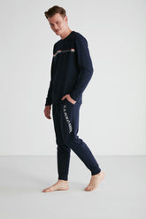 U.S. Polo Men Round Neck Pajama Set